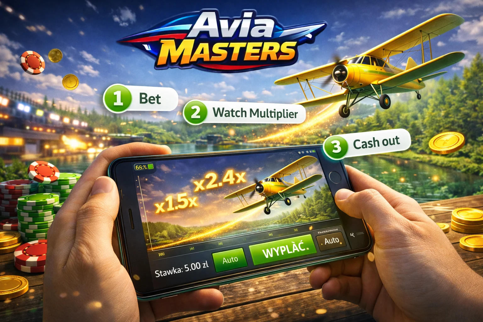 Jak pobrać Avia Masters na telefon
